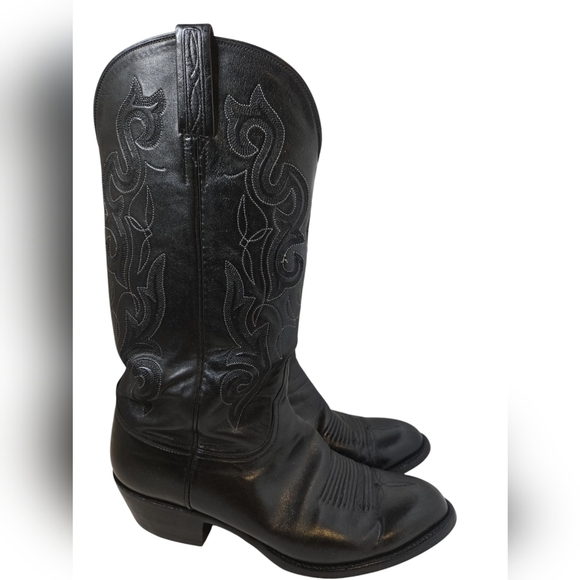Lucchese Men\'s Cowhide Western Boots - Round Toe Size 8 main image 7